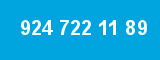 924 722 11 89 924 722 11 89
